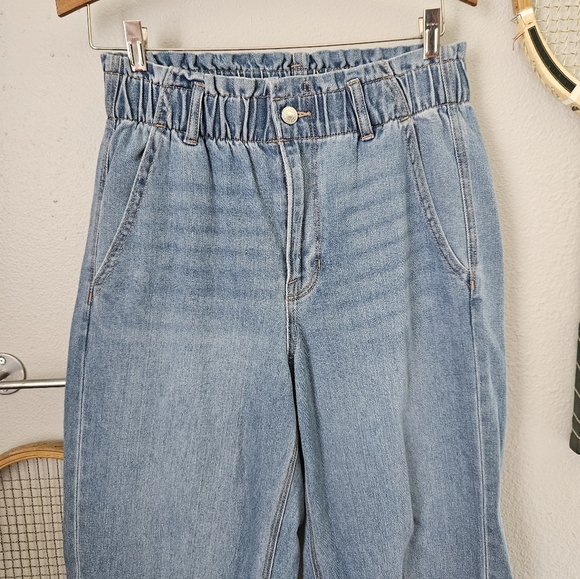 American Eagle Outfitters Paperbag Waist Jeans 8 - Picture 2 of 6